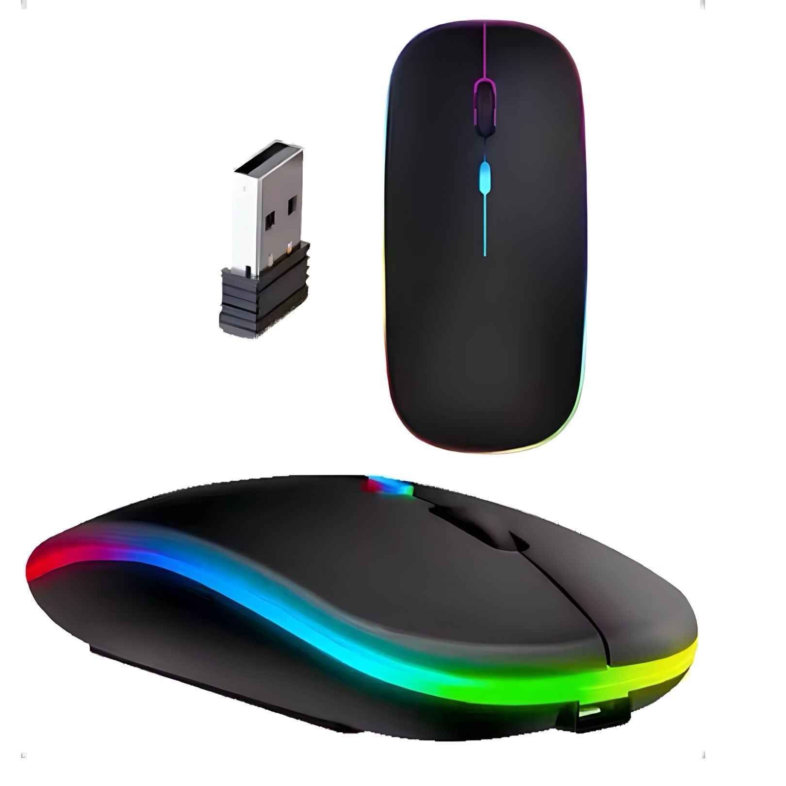 Mouse Sem Fio com Bluetooth - Recarregável (via USB)