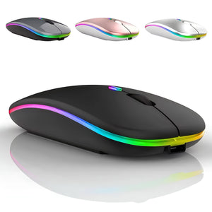 Mouse Sem Fio com Bluetooth - Recarregável (via USB)