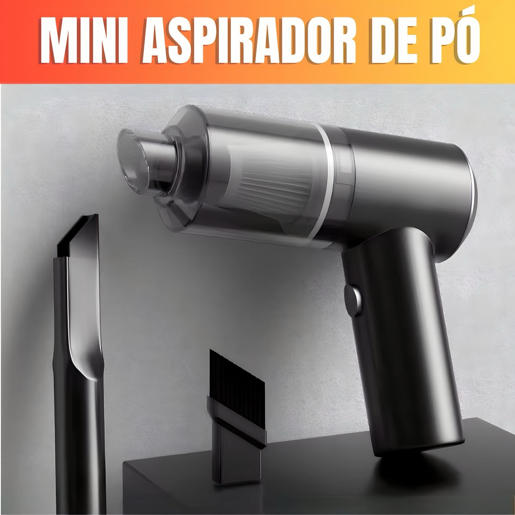 Mini Aspirador de Pó Portátil